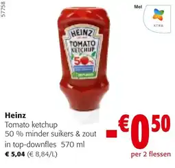 Colruyt Heinz tomato ketchup aanbieding
