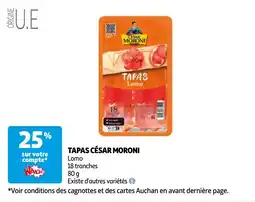 Auchan Tapas césar moroni aanbieding