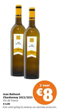 Colruyt Jean Balmont Chardonnay aanbieding