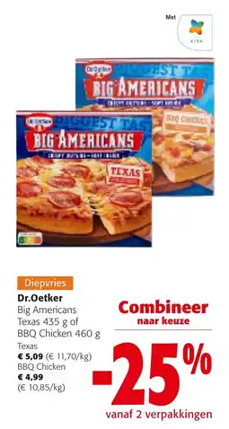 Colruyt Dr.Oetker Big Americans aanbieding