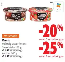 Colruyt Danio volledig assortiment aanbieding