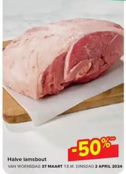 Carrefour Express Halve lamsbout aanbieding