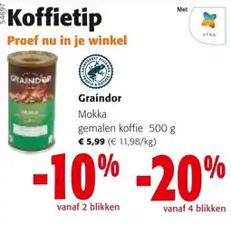 Colruyt Graindor Mokka aanbieding