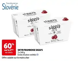 Auchan skyr framboise siggi's aanbieding