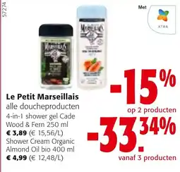 Colruyt Le Petit Marseillais alle doucheproducten aanbieding