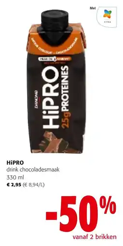 Colruyt HiPRO drink aanbieding