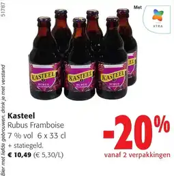 Colruyt Kasteel Rubus Framboise aanbieding