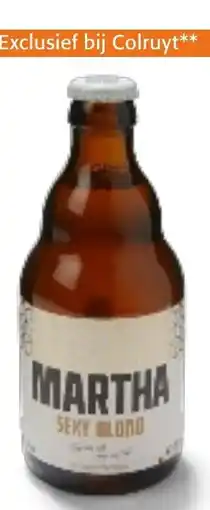 Colruyt Martha sexy blond aanbieding
