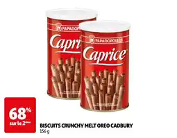 Auchan biscuits crunchy melt oreo cadbury aanbieding