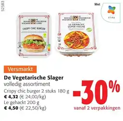 Colruyt Crispy chic burger aanbieding