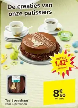 Carrefour Express Taart paashaas aanbieding