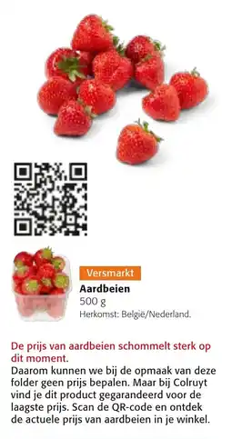 Colruyt Aardbeien aanbieding