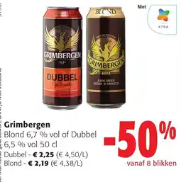 Colruyt Grimbergen Blond of Dubbel aanbieding