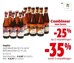 Colruyt Hapkin aanbieding