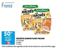 Auchan Hâché de jambon fleury michon aanbieding