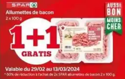Spar Allumettes de bacon aanbieding