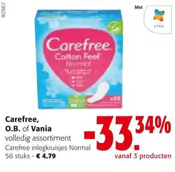 Colruyt Carefree inlegkruisjes Normal aanbieding
