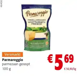 Colruyt Parmareggio parmezaan geraspt aanbieding