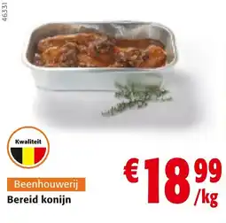 Colruyt Bereid konijn aanbieding
