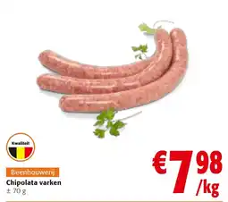 Colruyt Chipolata varken aanbieding