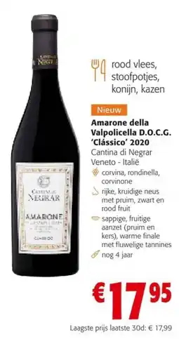 Colruyt Amarone della Valpolicella D.O.C.G. 'Classico' aanbieding