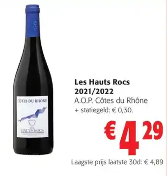 Colruyt Les Hauts Roc aanbieding