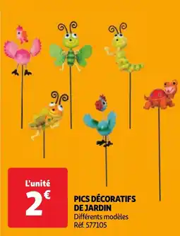 Auchan Pics décoratifs de jardin aanbieding
