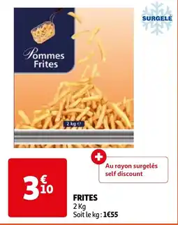 Auchan Frites aanbieding