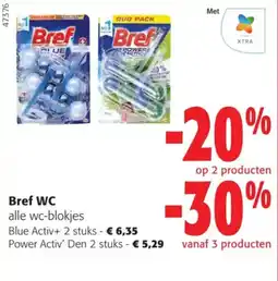 Colruyt Bref WC alle wc-blokjes aanbieding