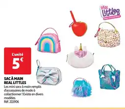 Auchan Sac à main real littles aanbieding