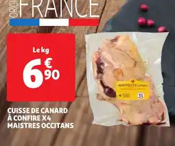 Auchan cuisse de canard aanbieding