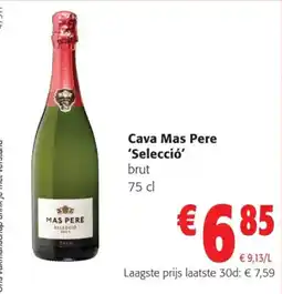 Colruyt Cava Mas Pere 'Selecció' aanbieding