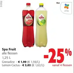 Colruyt Spa Fruit aanbieding