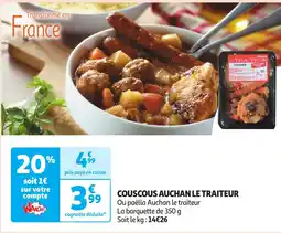 Auchan Couscous Auchan le traiteur aanbieding