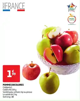 Auchan Pommes bicolores aanbieding