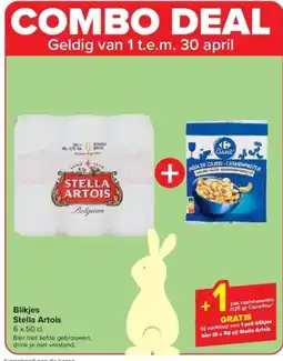 Carrefour Express Blikjes Stella Artois aanbieding