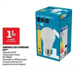 Auchan Ampoule led standard e27 aanbieding