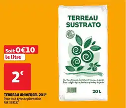 Auchan Terreau universel aanbieding