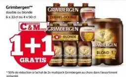 Spar Grimbergen double ou blonde aanbieding