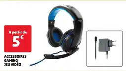 Auchan Accessoires gaming jeu vidéo aanbieding