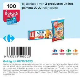 Carrefour lulu aanbieding