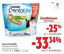 Colruyt Purina Dentalife Daily Oral Care Medium aanbieding