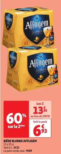 Auchan Bière blonde affligem aanbieding