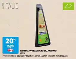 Auchan Parmigiano reggiano bio ambrosi aanbieding