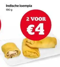 Spar Indische loempia aanbieding