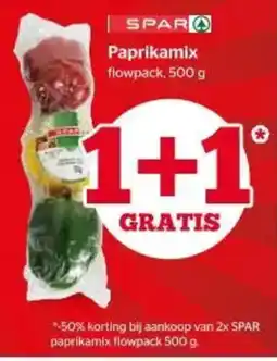 Spar Paprikamix aanbieding