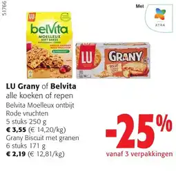 Colruyt LU Grany of Belvita aanbieding
