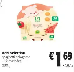 Colruyt boni selection spaghetti bolognese aanbieding