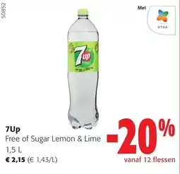 Colruyt 7up free aanbieding