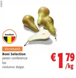 Colruyt Boni Selection peren conference aanbieding
